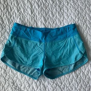 Lululemon speed shorts